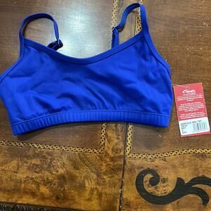 Capezio Camisole Bra Top Blue Small